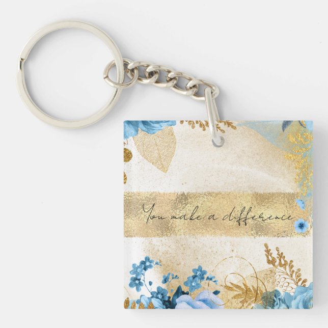 Porte-clefs Vous faites une différence (Devant)