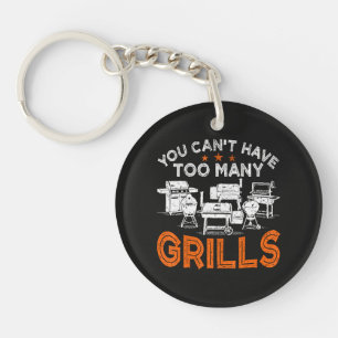 Porte-clefs Vous ne pouvez pas avoir trop de grils