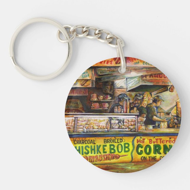 Porte-clefs Vous ne pouvez pas rivaliser avec cela (Devant)