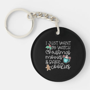 Porte-clefs Vous Voulez Voir Les Films De Noël Cuire Cuisiner