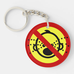 Porte-clefs VOYAGE NO Cry Baby ⚠ Aéroport thaïlandais ⚠