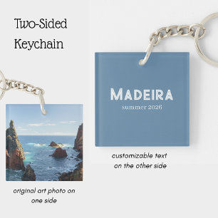 Porte-clefs Voyage personnalisé à Madère Ponta de São Lourenço