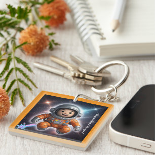 Porte-clefs "Voyage spatial"