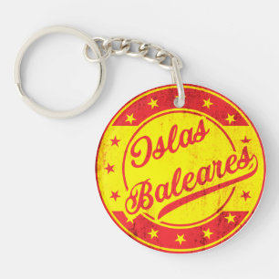 Porte-clefs Voyageur mondial - Espagne - Îles Baléares
