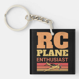 Porte-clefs Voyageurs passionnés de l'avion de contrôle à dist