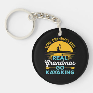 Porte-clefs Vrais grand-mères Go Kayak Yak Femmes