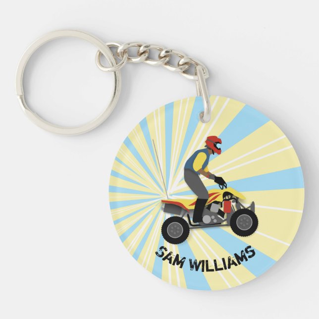 PORTE-CLEFS VTT (Devant)