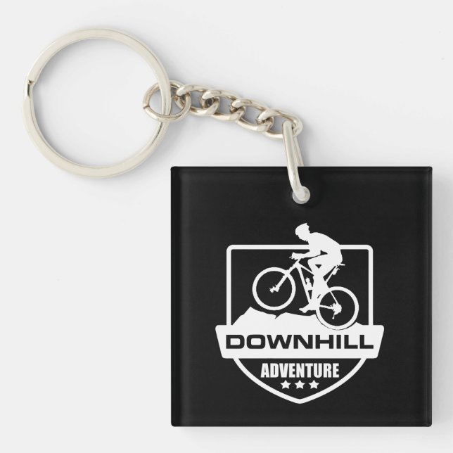Porte-clefs Vtt Downhill Vélo de Montagne (Devant)