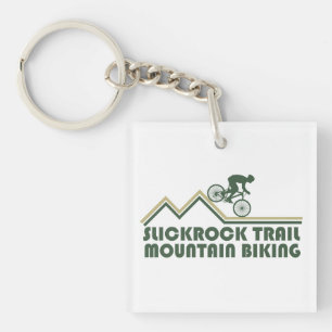 Porte-clefs Vtt Mountain Bike - Sentiers Slickrock Utah