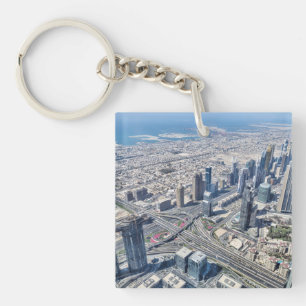 Porte-clefs Vue Aérienne De Dubaï