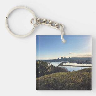 Porte-clefs Vue de Castaways Park, Newport Beach, CA