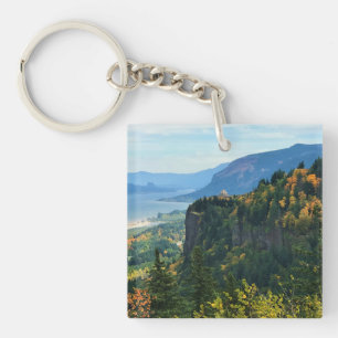 Porte-clefs Vue de Vista House, Columbia River, Oregon