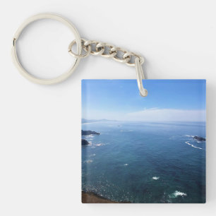 Porte-clefs Vue depuis Cape Foulweather, Newport, Oregon