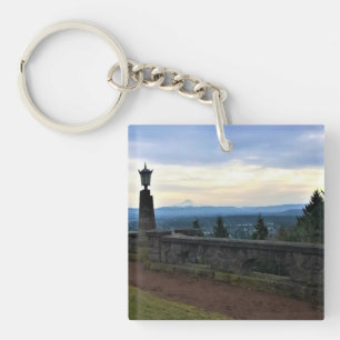 Porte-clefs Vue du mont Hood, Portland, Oregon