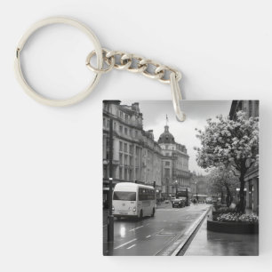 Porte-clefs Vue élégante sur rue