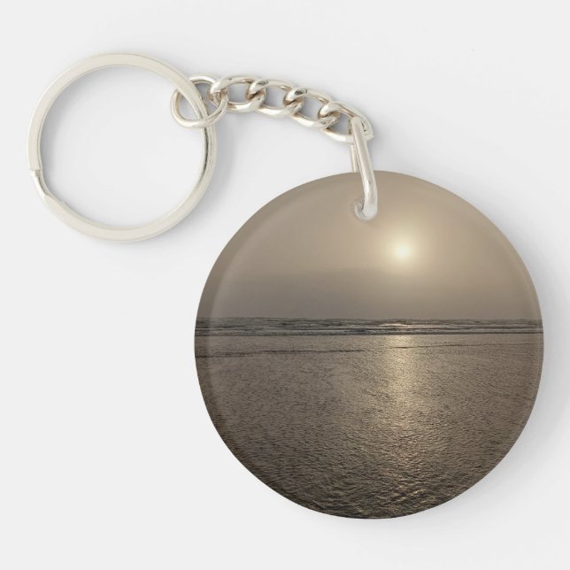 Porte-clefs Vue mer coucher de soleil porte - clé 🤩 (Devant)