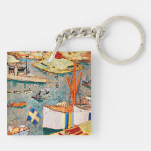 Porte-clefs Vue sur Kastellholmen, Stockholm - fine art