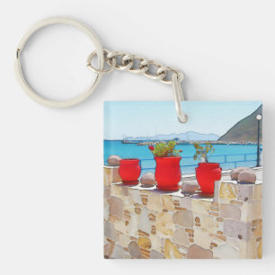 Porte-clefs Vue sur la mer
