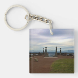 Porte-clefs Vue sur le Mont St. Helens, Portland, Oregon