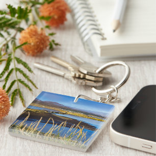 Porte-clefs Vue sur Saudarkrokur et Skagafjordur, Islande