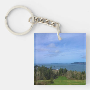Porte-clefs Vues de la colonne Astoria, Oregon