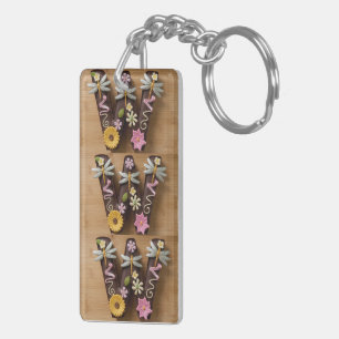 Porte-clefs W Porte - clé de nom initial