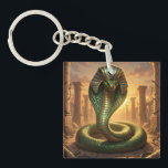 Porte-clefs Wadjet – Ägyptische Schlangengöttin´6<br><div class="desc">Wadjet ist eine Kobra-Göttin aus der ägyptischen Mythologie und Schutzgöttin der Pharaonen sowie von Unterägypten. Sie steht für Schutz,  Macht und königliche Autorität.</div>