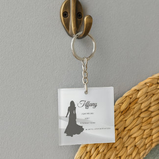 Porte-clefs Walking With Grace Acrylic Keychain