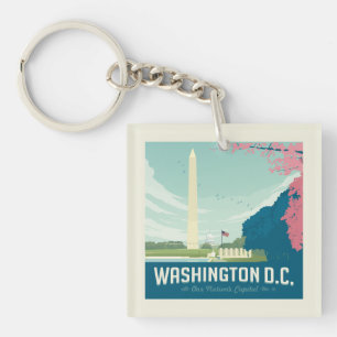 Porte-clefs Washington DC   La capitale de notre nation