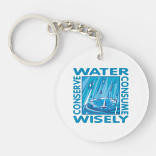Porte-clefs Water Conservation