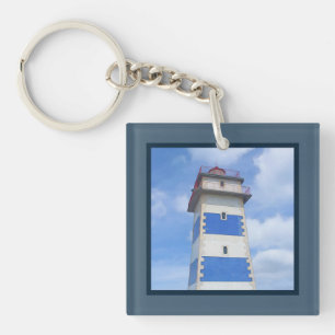 Porte-clefs Watercolor lighthouse