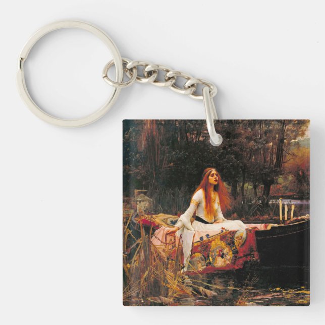 Porte-clefs Waterhouse Lady of Shalott (Devant)