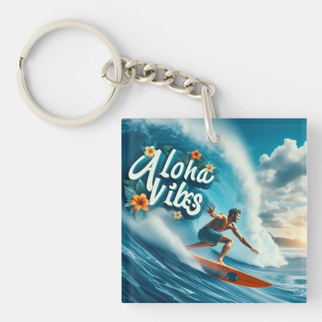 Porte-clefs Waves & Wanderlust Collection (Devant)