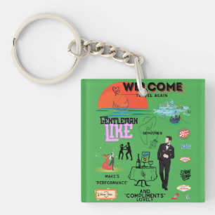 PORTE-CLEFS WELCOME AGAIN