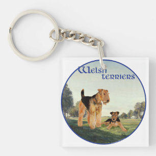 Porte-clefs Welsh Terriers