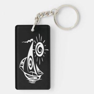 Porte-clefs Whimsical Lazy Voilier
