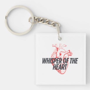 Porte-clefs Whisper of the Heart - Élégant minimaliste
