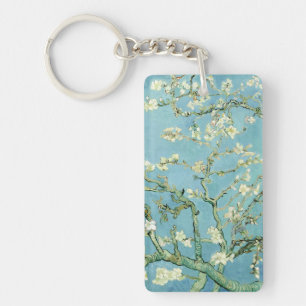 Porte-clefs White almond blossom by Vincent Van Gogh