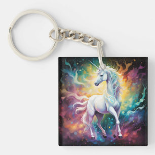 Porte-clefs White Wonder : La licorne blanche spectrale