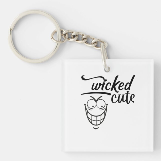 Porte-clefs wicked cute design  (Devant)