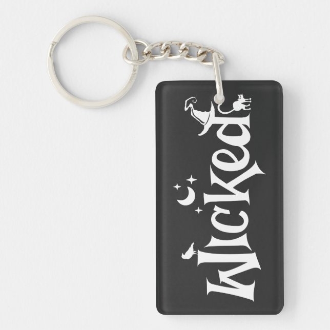 Porte-clefs Wicked Halloween Funny Witny (Devant)