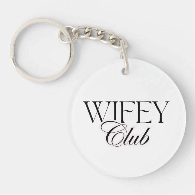 Porte-clefs Wifey Club Key Ring (Devant)