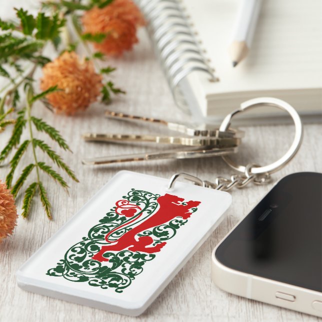 Porte-clefs Will Bradley Heraldic Lion (Devant droit)