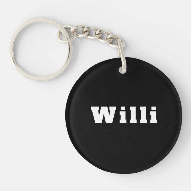 Porte-clefs Willi (homonymie) (Devant)