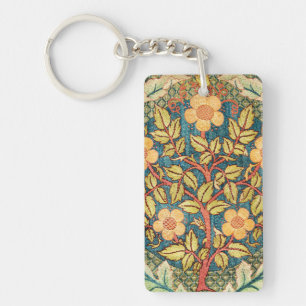 Porte-clefs William Morris Rose Wreath