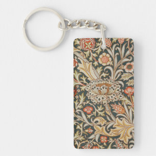 Porte-clefs William Morris Trent Garden Flower Classic Botanic