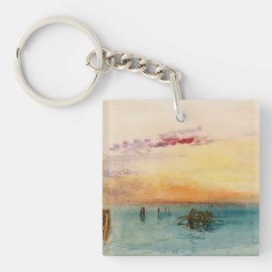 Porte-clefs William Turner - Le lagon près de Venise au couche