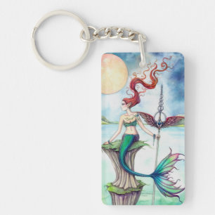Porte-clefs Winds of Ireland Mermaid Imaginaire Art