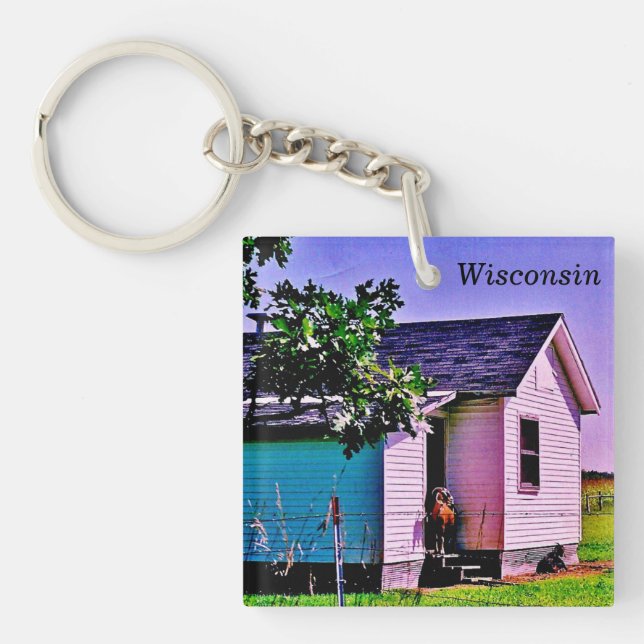 Porte-clefs Wisconsin (Devant)
