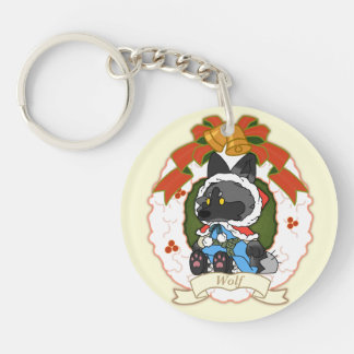 Porte-clefs wolf Acrylic Keychain